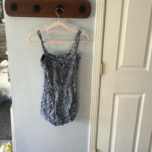 Blue designed Abercrombie and Finch romper